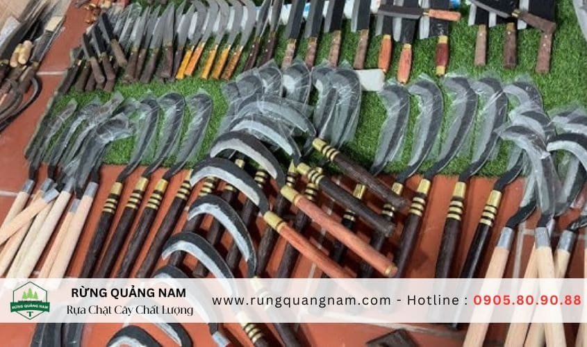 bảo quản rựa chặt cây mùa mưa 2