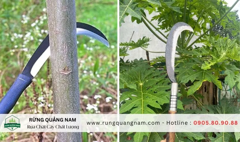 dao quắm và dao rựa khác nhau thế nào 2
