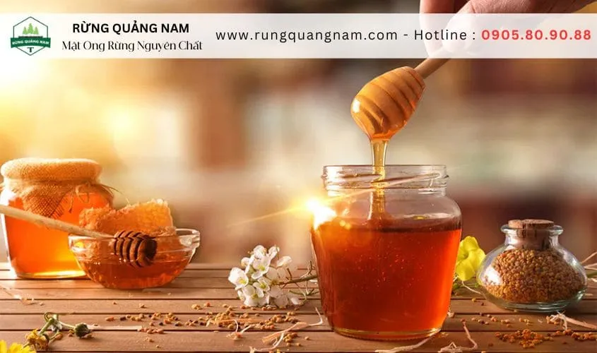 mật ong bị đông đặc có sao không